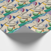 Wassily Kandinsky Abstrakt Artwork Geschenkpapier (Ecke)