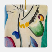 Wassily Kandinsky Abstrakt Artwork Keramikornament (Rückseite)