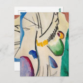 Wassily Kandinsky Abstrakt Artwork Postkarte (Vorne/Hinten)