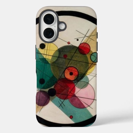 Wassily Kandinsky Abstrakt Circles Case-Mate iPhone Hülle (Rückseite)
