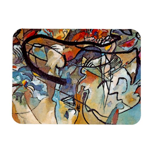 Wassily Kandinsky - abstrakte Kunst der Magnet (Horizontal)