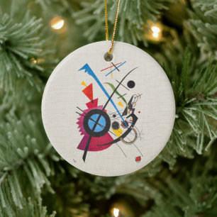 Wassily Kandinsky Abstrakter Kunst Keramik-Schmuck Keramik Ornament