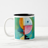 Wassily Kandinsky aufwärts Zweifarbige Tasse (Links)