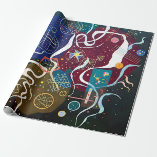 Wassily Kandinsky - Bewegung Eins Abstrakte Kunst Geschenkpapier
