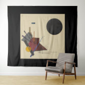 Wassily Kandinsky, Black Relationship, 1924 Wandteppich (Beispiel (Horizontal))