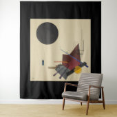 Wassily Kandinsky, Black Relationship, 1924 Wandteppich (Beispiel)