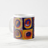 Wassily Kandinsky, blauer Reiter Kaffeetasse (Vorderseite Links)