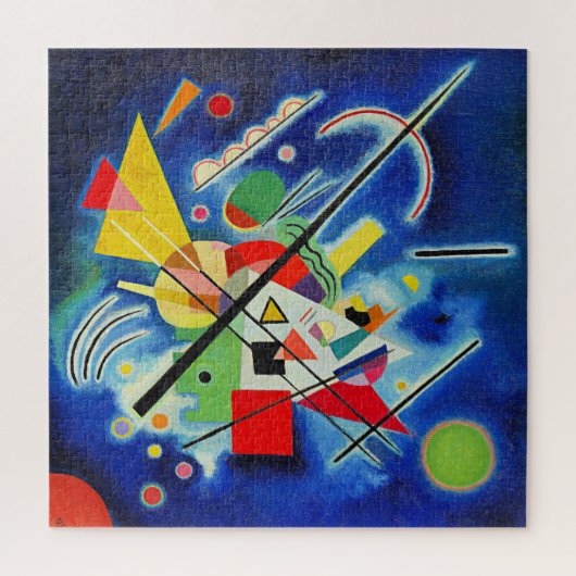 Wassily Kandinsky - Blaues Bild, Puzzle (Vertikal)