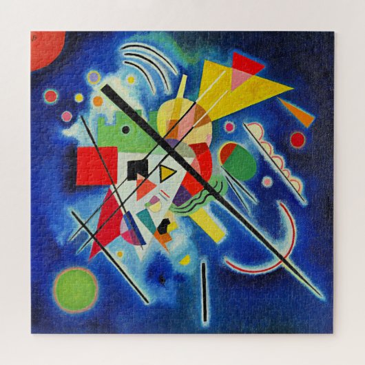 Wassily Kandinsky - Blue Painting, Puzzle (Horizontal)