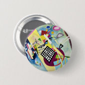 Wassily Kandinsky Button (Vorne & Hinten)