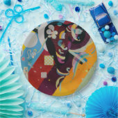 Wassily Kandinsky Composition 9 Abstrakte Malerei Pappteller (Party)