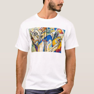 Wassily Kandinsky Composition Vier - Abstrakte Kun T-Shirt