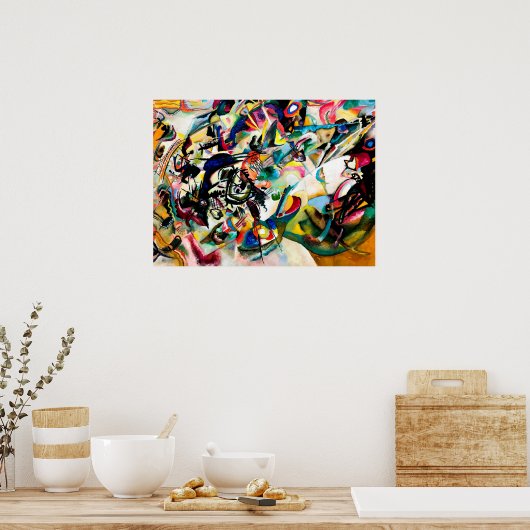 Wassily Kandinsky: Composition VII Poster (Küche)
