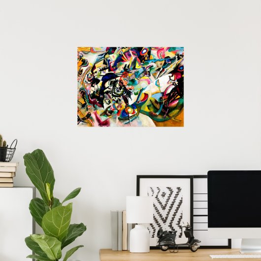 Wassily Kandinsky: Composition VII Poster (Heimbüro)