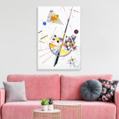 Wassily Kandinsky Delicate Tenice Leinwanddruck (Insitu (Wohnzimmer))