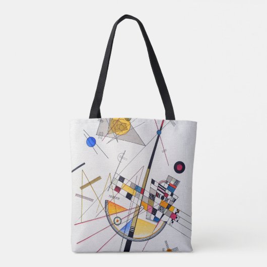 Wassily Kandinsky Delicate Tenice Tasche (Rückseite)