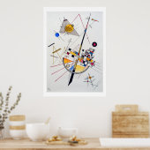 Wassily Kandinsky Delicate Tension Poster (Küche)
