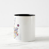 Wassily Kandinsky Delikate Spannung Zweifarbige Tasse (Mittel)