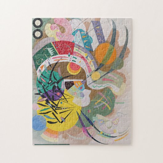 WASSILY KANDINSKY - Dominierende Kurve Puzzle (Vertikal)
