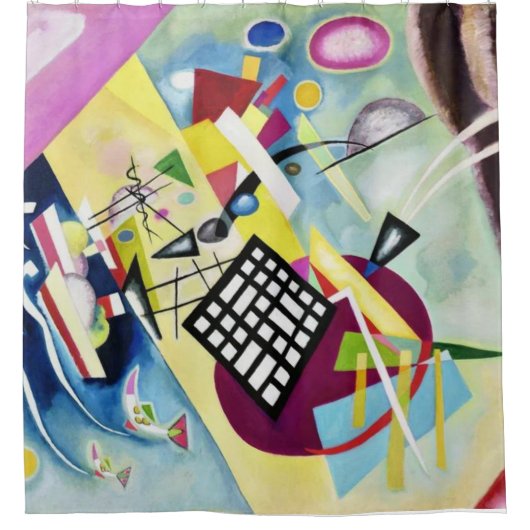 Wassily Kandinsky Duschvorhang (Vorderseite)