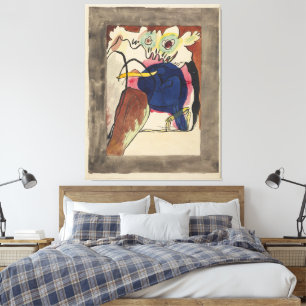 Wassily Kandinsky - Entwurf für das Cover des al Leinwanddruck