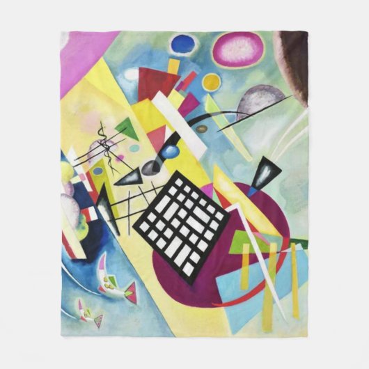 Wassily Kandinsky Fleecedecke (Vorderseite)
