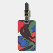 Wassily Kandinsky Franz Marc Blue Rider Painting Gepäckanhänger (Vorderseite vertikal)