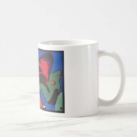Wassily Kandinsky Franz Marc Blue Rider Painting Kaffeetasse (Rechts)