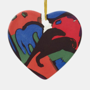 Wassily Kandinsky Franz Marc Blue Rider Painting Keramikornament