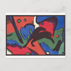 Wassily Kandinsky Franz Marc Blue Rider Painting Postkarte