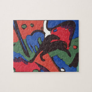 Wassily Kandinsky Franz Marc Blue Rider Painting Puzzle