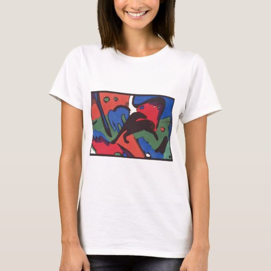 Wassily Kandinsky Franz Marc Blue Rider Painting T-Shirt (Vorderseite)