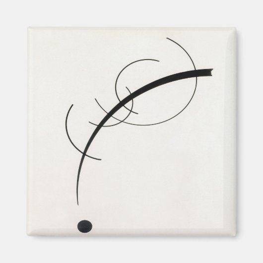 Wassily Kandinsky Free Curve to the Point Magnet (Vorne)