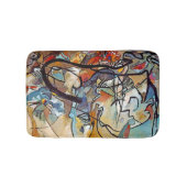 Wassily Kandinsky - Fünf Abstrakte Kunst Badematte (Vorderseite)