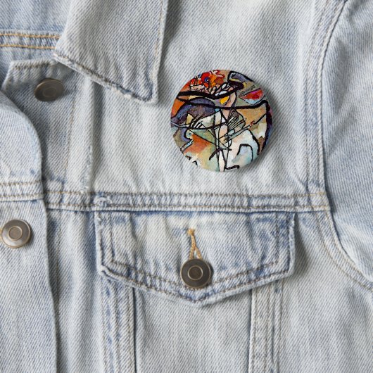 Wassily Kandinsky - Fünf Abstrakte Kunst Button (Beispiel)