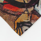 Wassily Kandinsky - Fünf Abstrakte Kunst Fleecedecke (Ecke)