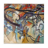 Wassily Kandinsky - Fünf Abstrakte Kunst Fliese (Vorderseite)