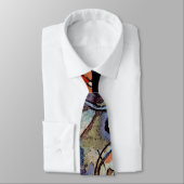 Wassily Kandinsky - Fünf Abstrakte Kunst Krawatte (Gebunden)