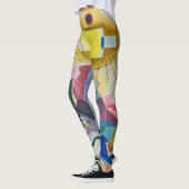 Wassily Kandinsky Geometrie Leggings (Links)