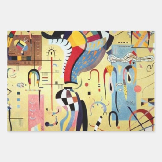 Wassily Kandinsky Geschenkpapier Set (Vorderseite 2)