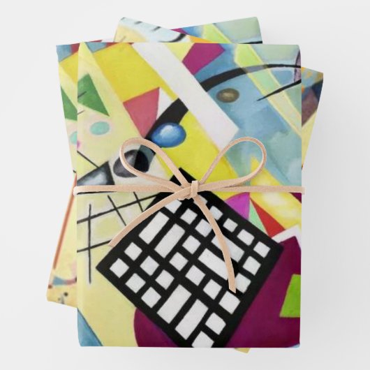 Wassily Kandinsky Geschenkpapier Set (Beispiel)