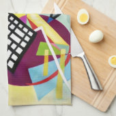 Wassily Kandinsky Geschirrtuch (Viertel Falte)