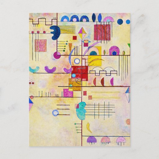 Wassily Kandinsky - Graceful Ascent Postkarte (Vorderseite)