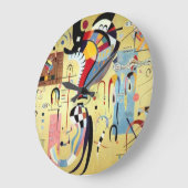 Wassily Kandinsky Große Wanduhr (Winkel)