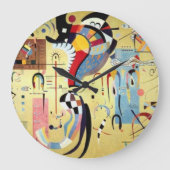 Wassily Kandinsky Große Wanduhr (Vorderseite)