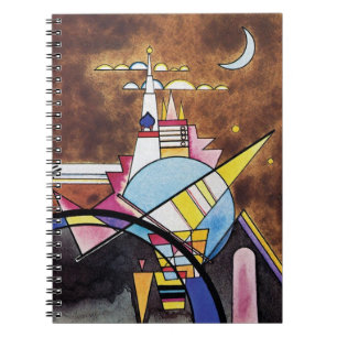Wassily Kandinsky - Großes Tor von Kiew Abstract Notizblock