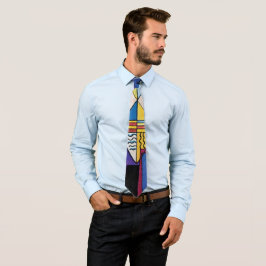 Wassily Kandinsky - Großes Tor zu Kiew Abstrakt Krawatte