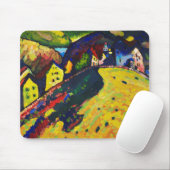 Wassily Kandinsky. Häuser in Murnau. Expressionism Mousepad (Mit Mouse)