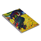 Wassily Kandinsky. Häuser in Murnau. Expressionism Notizblock (Rechte Seite)