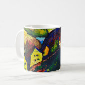 Wassily Kandinsky Houses at Murnau. Expressionismu Kaffeetasse (Vorderseite Links)